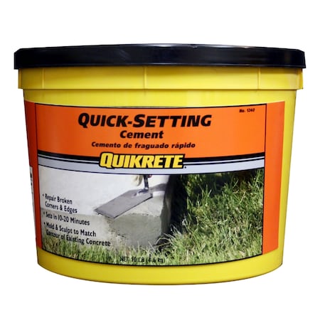 Quikrete Quikrete Quick-Setting Cement 10 lb 124011